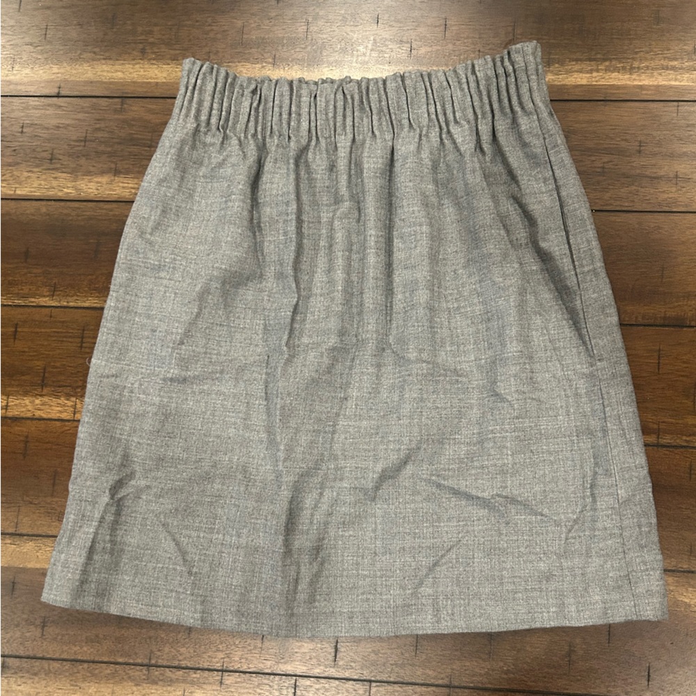 J Crew Factory Gray Skirt size 2